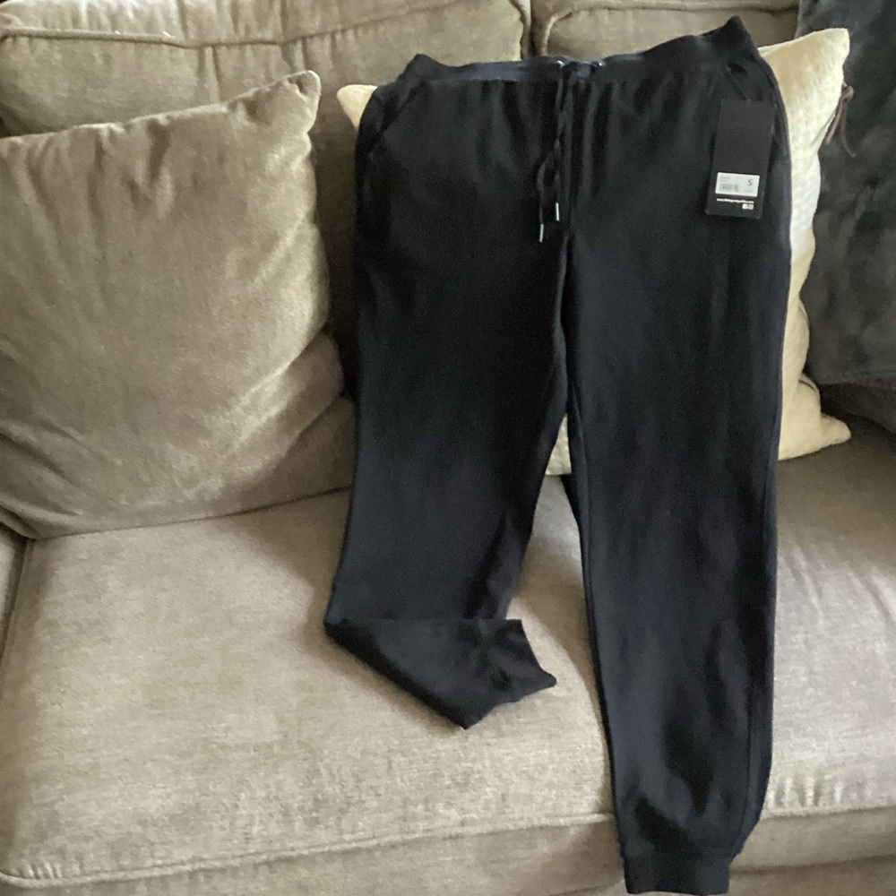 90 Degree By Reflex Black Jogger Sweatpants - Slim Fit Everyday
